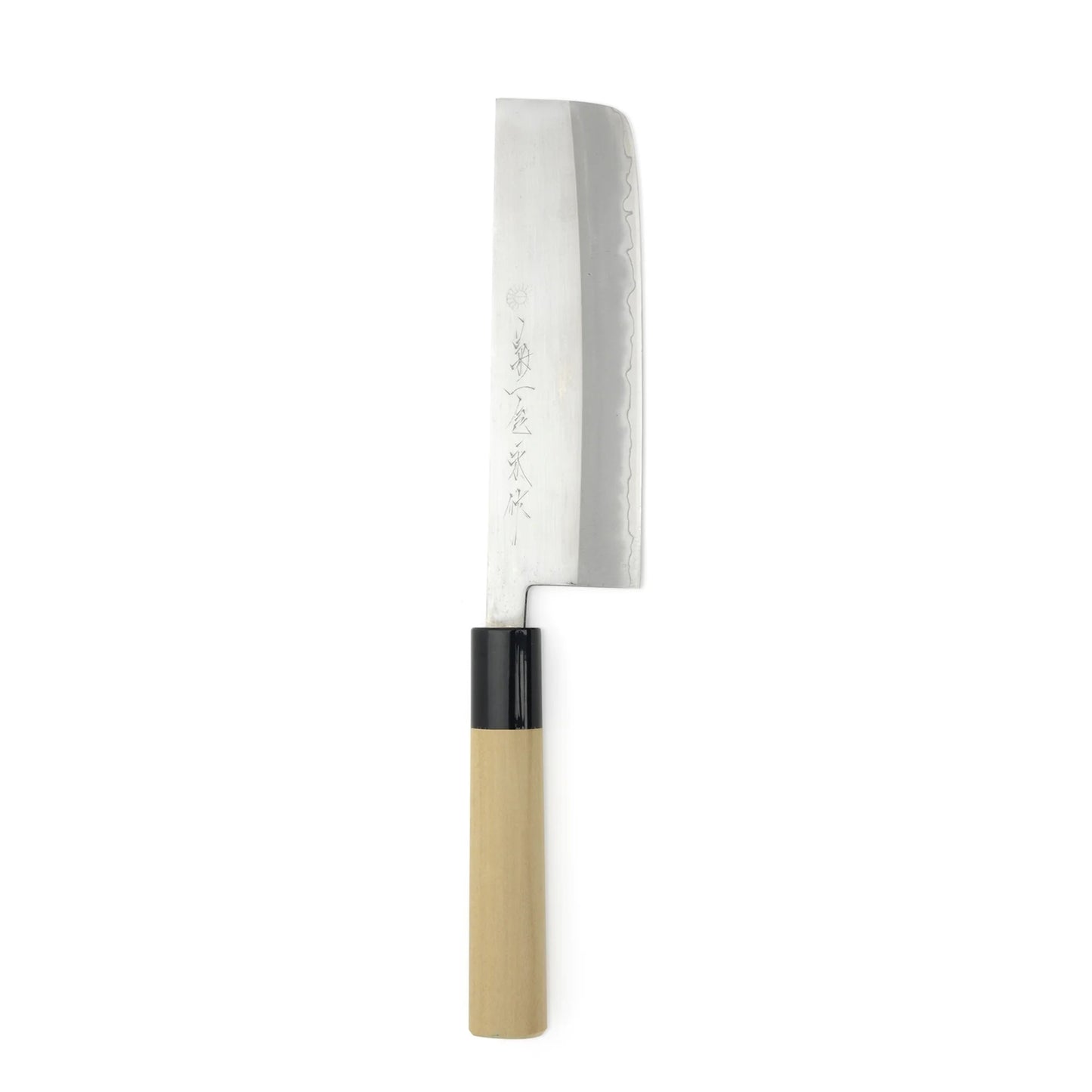 Experience the joy of preparing vegetables with precision and ease using the Kikuichi WH Series Elite Warikomi Gold Ho-wood Nakiri. Whether you're a beginner or an experienced chef, this affordable and well-crafted knife enhances your culinary journey. From peeling and slicing to chopping and mincing, the Nakiri excels in various vegetable preparation tasks.