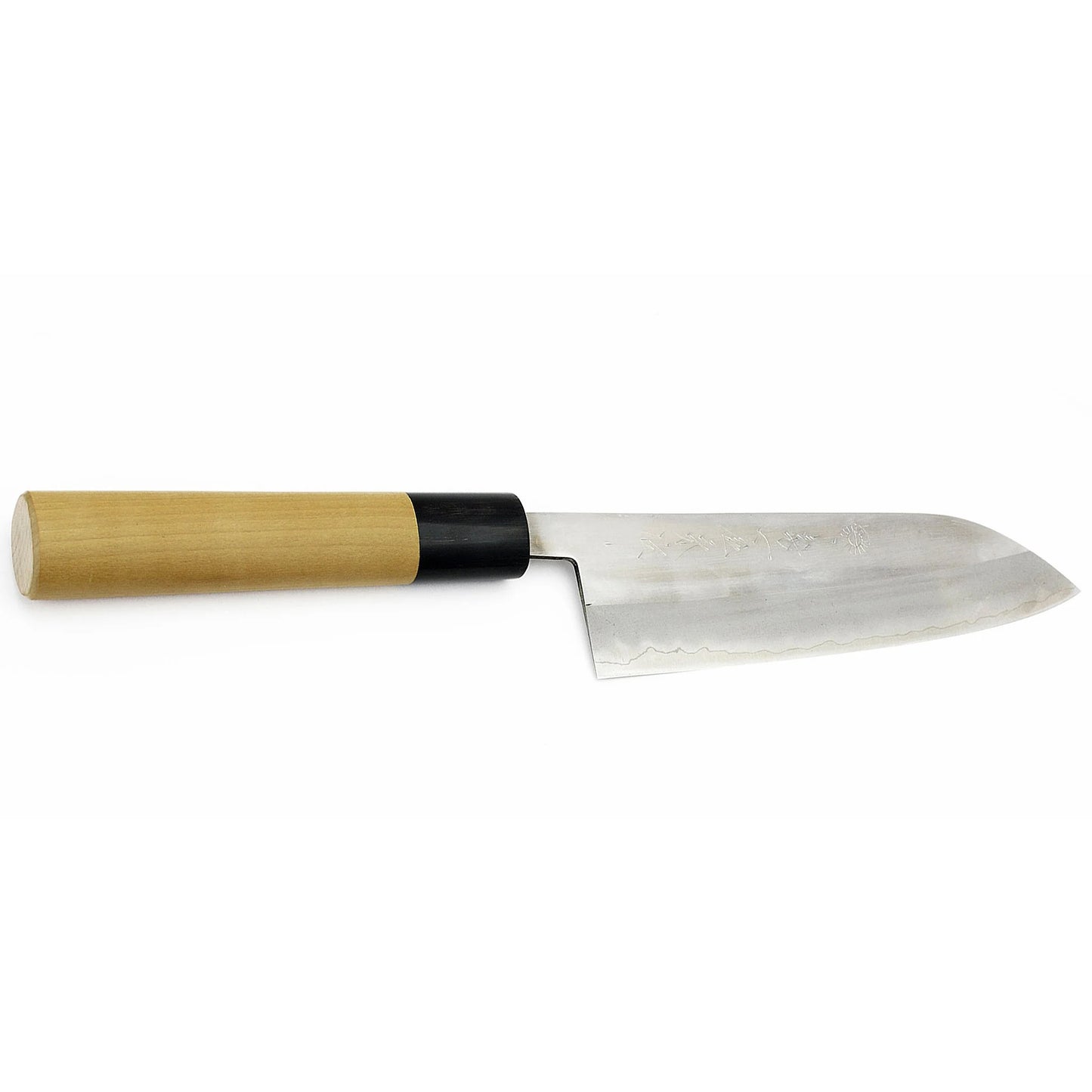 The Kikuichi WH Series Elite Warikomi Gold Ho-wood Santoku, a high-quality knife that combines affordability with exceptional craftsmanship to elevate your culinary experience. Enjoy the precision, versatility, and quality it brings to your culinary adventures.