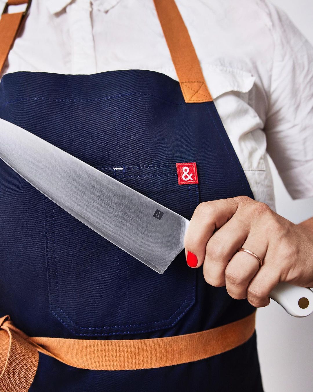 The Midnight Blue Essential Apron