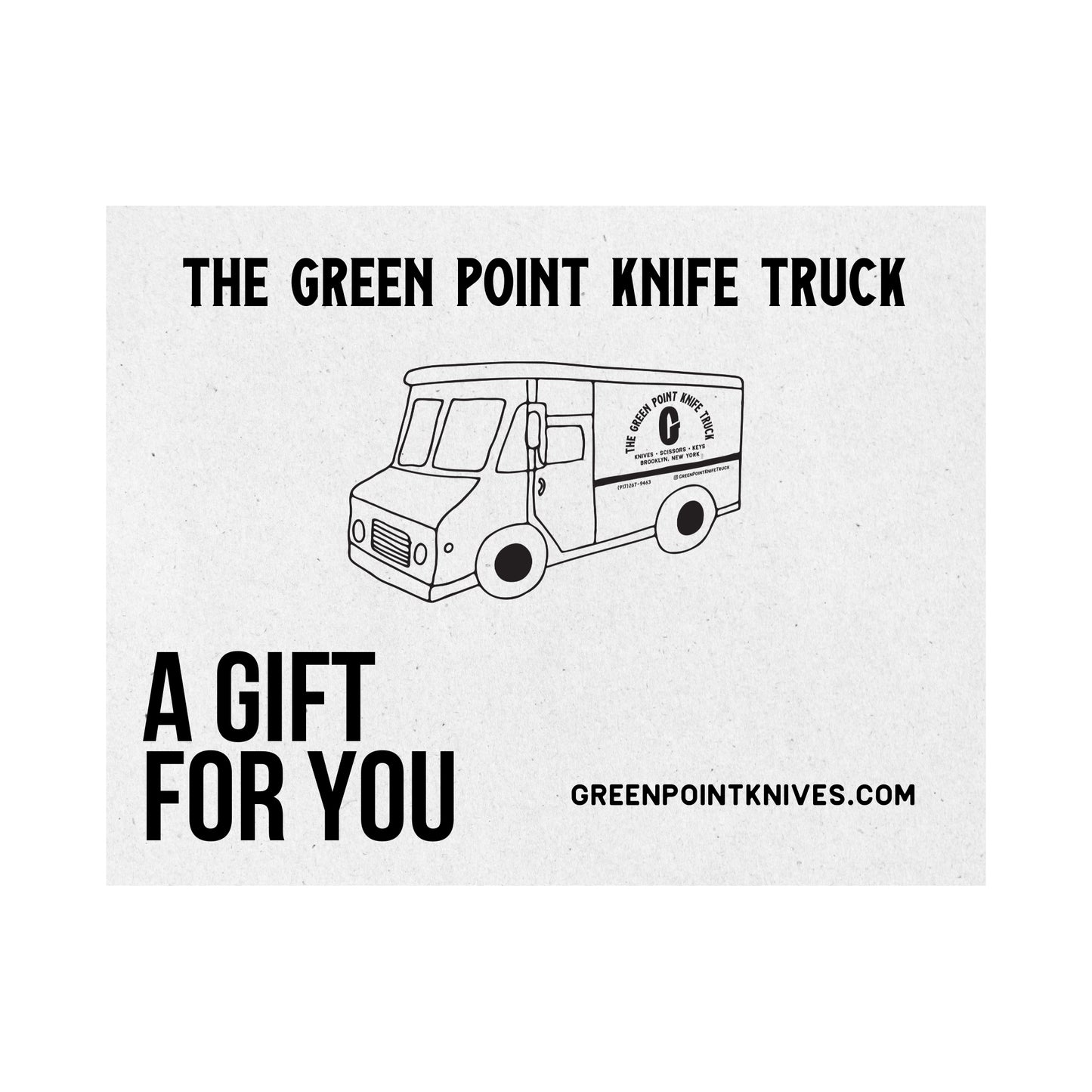 Green Point Knives Gift Card