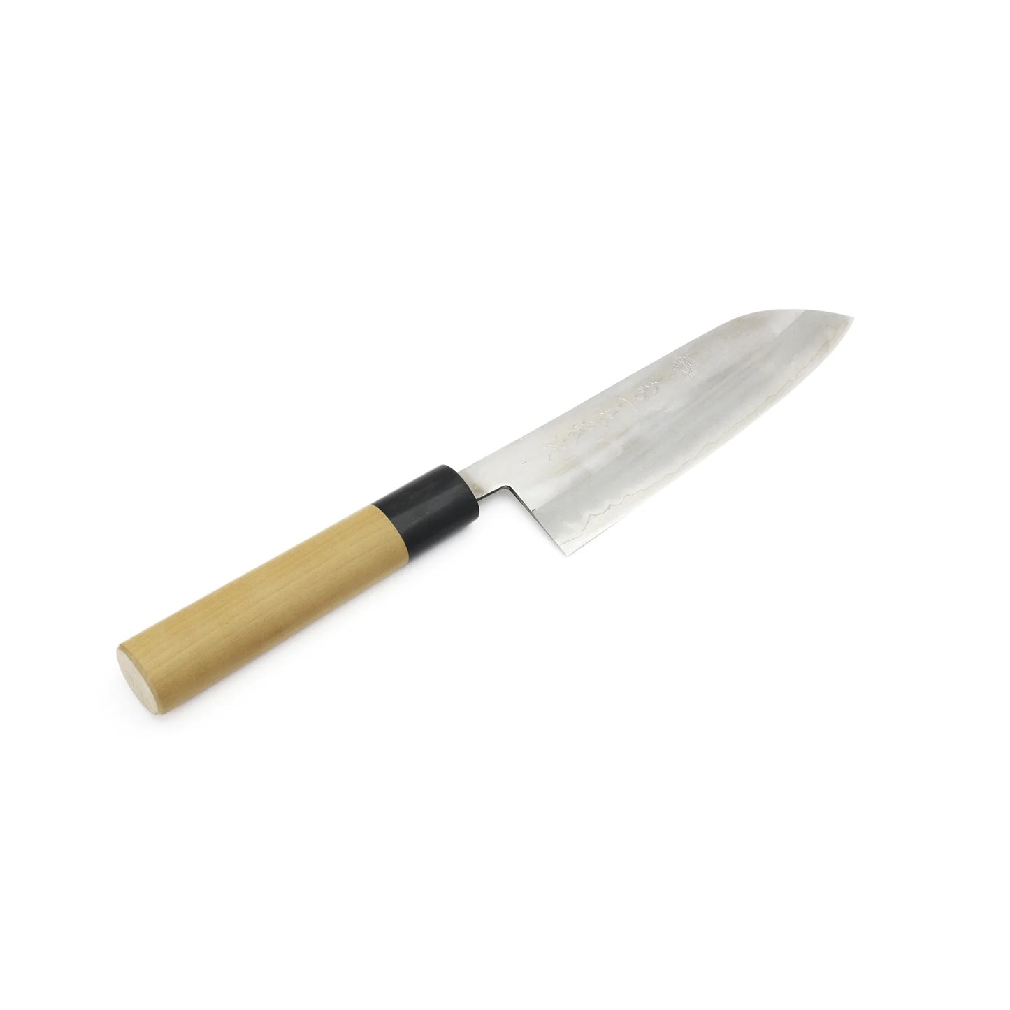 The Kikuichi WH Series Elite Warikomi Gold Ho-wood Santoku, a high-quality knife that combines affordability with exceptional craftsmanship to elevate your culinary experience. Enjoy the precision, versatility, and quality it brings to your culinary adventures.