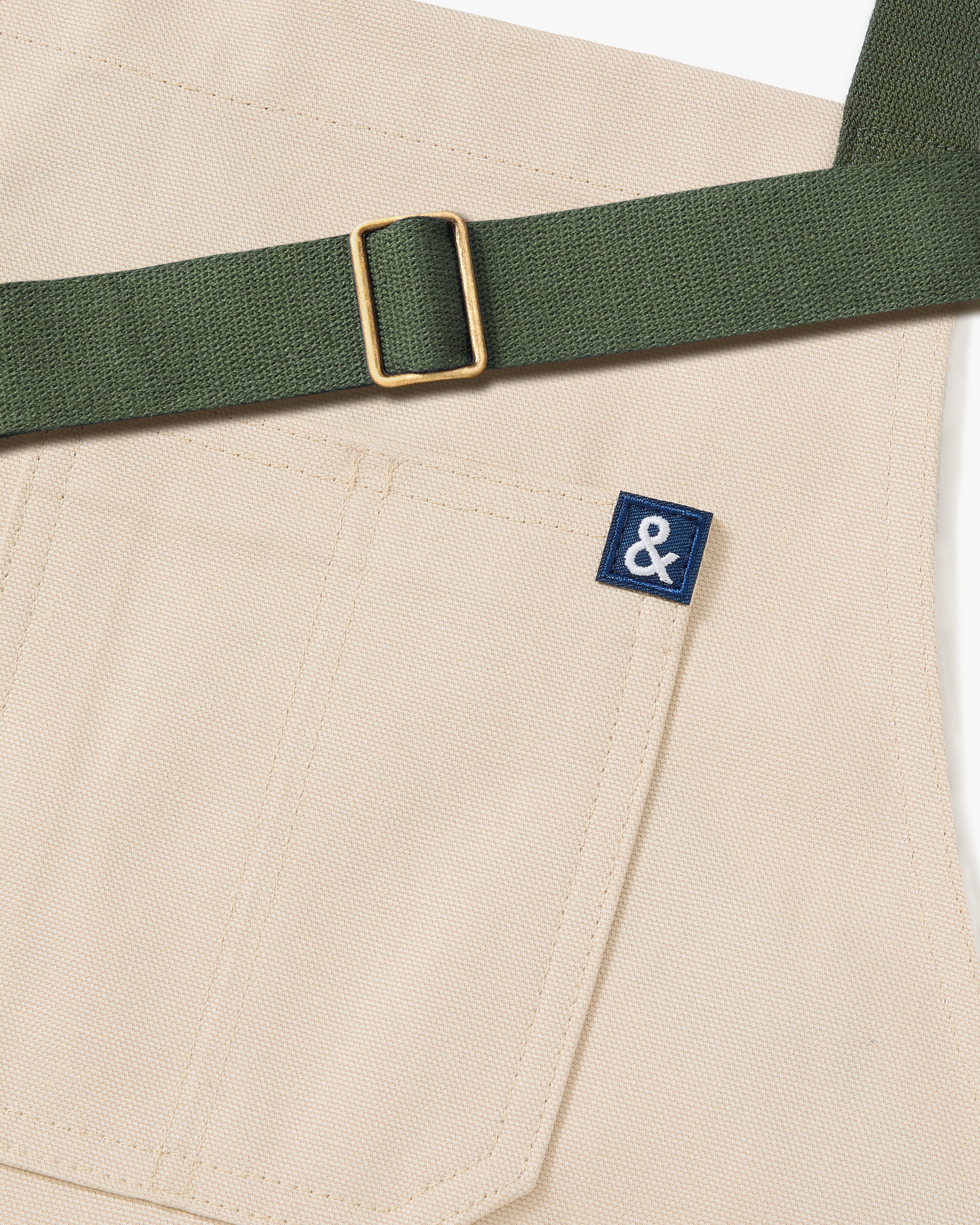 The Sage White Essential Apron