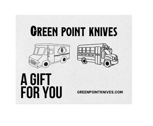 Green Point Knives gift card